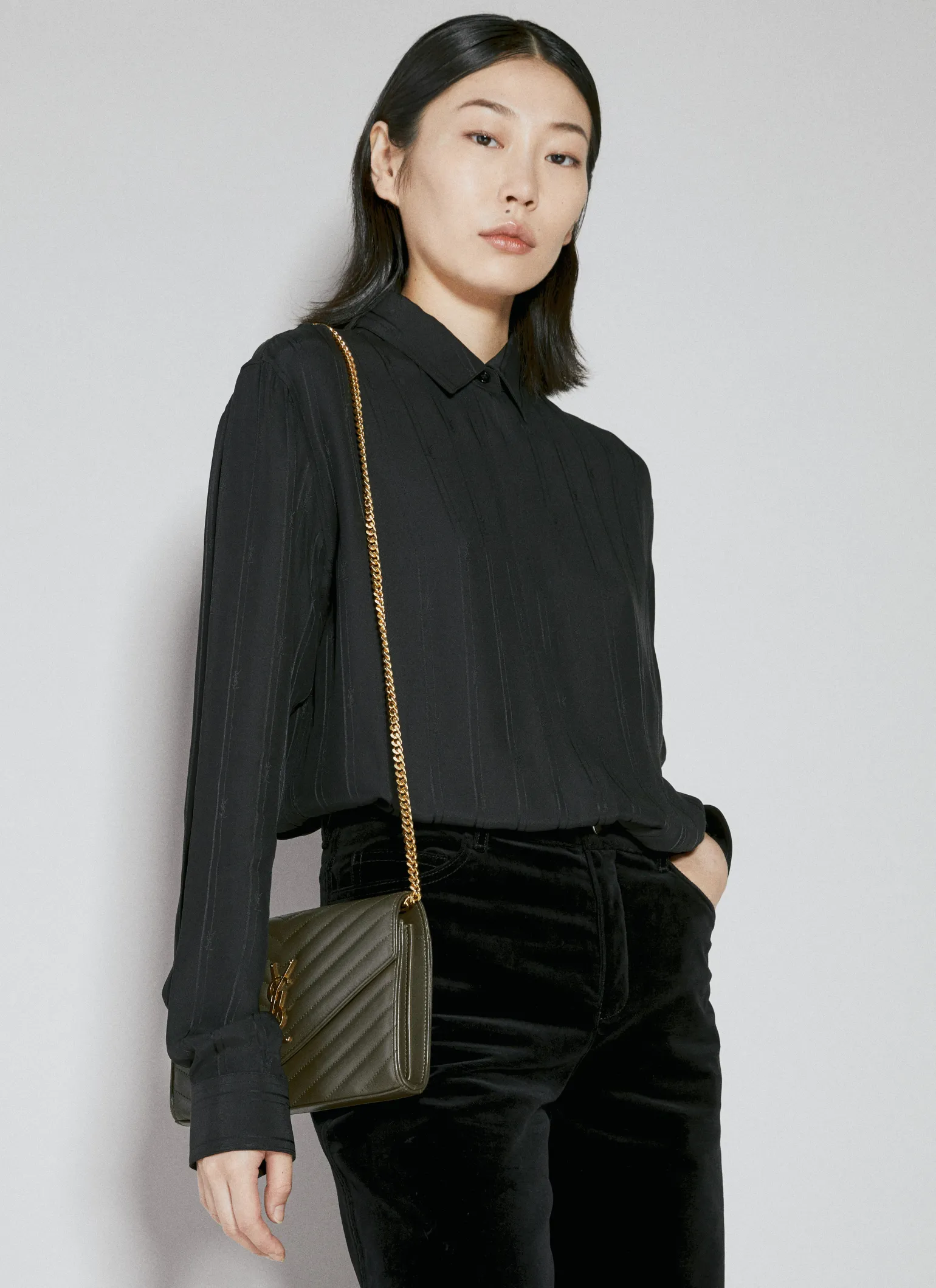 Cassandre Matelasse Chain Wallet