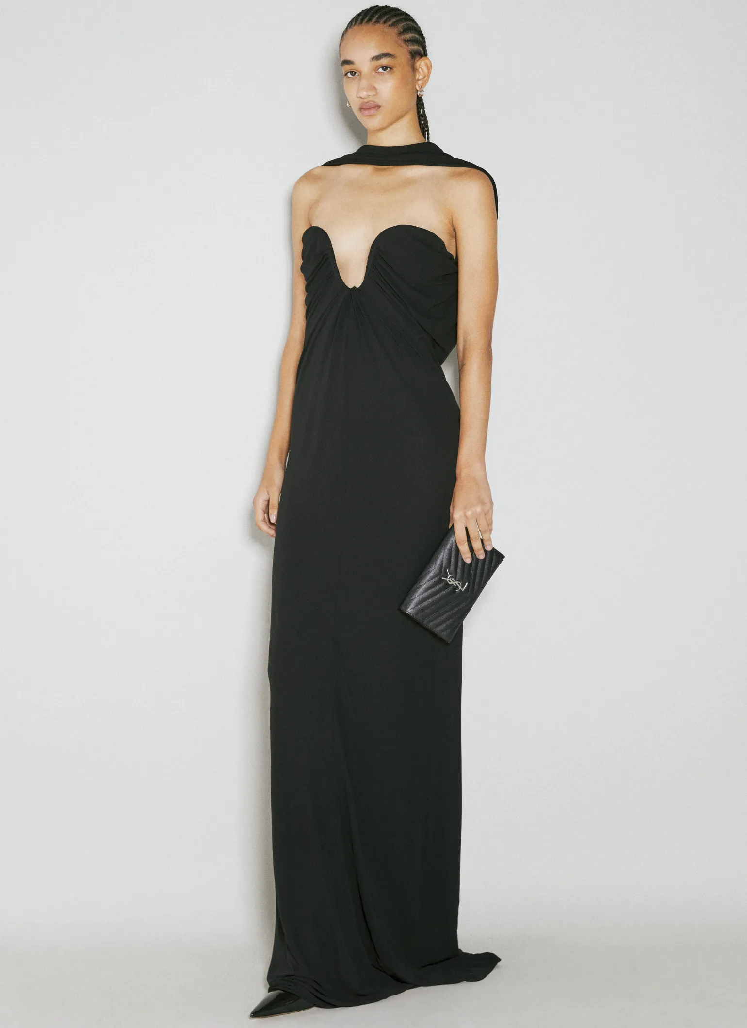 Cassandre Matelasse Envelope Chain Wallet