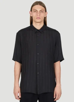 Cassandre Stripe Silk Shirt
