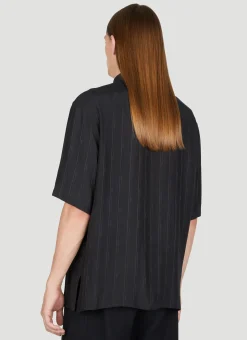 Cassandre Stripe Silk Shirt