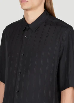 Cassandre Stripe Silk Shirt