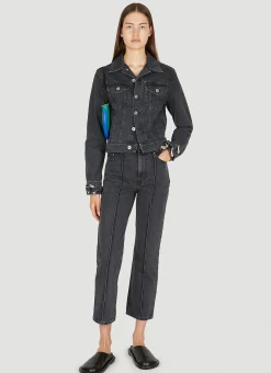 Chain Link Slim Fit Jeans