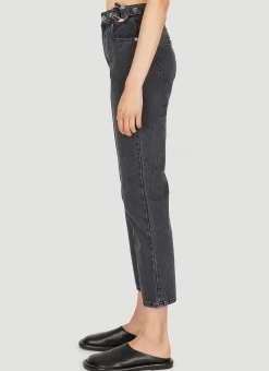 Chain Link Slim Fit Jeans