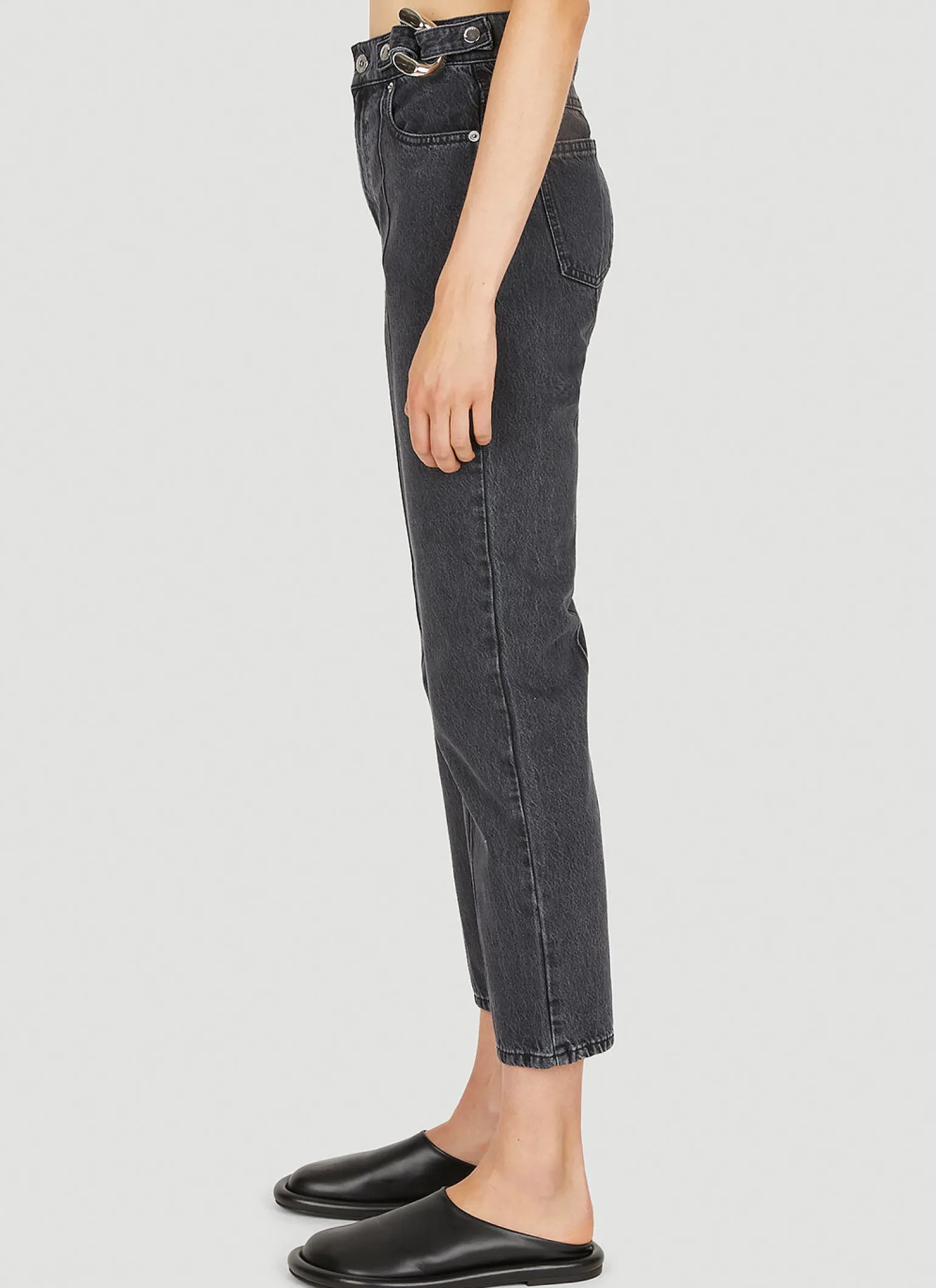 Chain Link Slim Fit Jeans