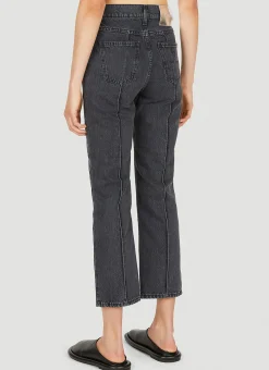 Chain Link Slim Fit Jeans
