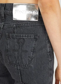 Chain Link Slim Fit Jeans
