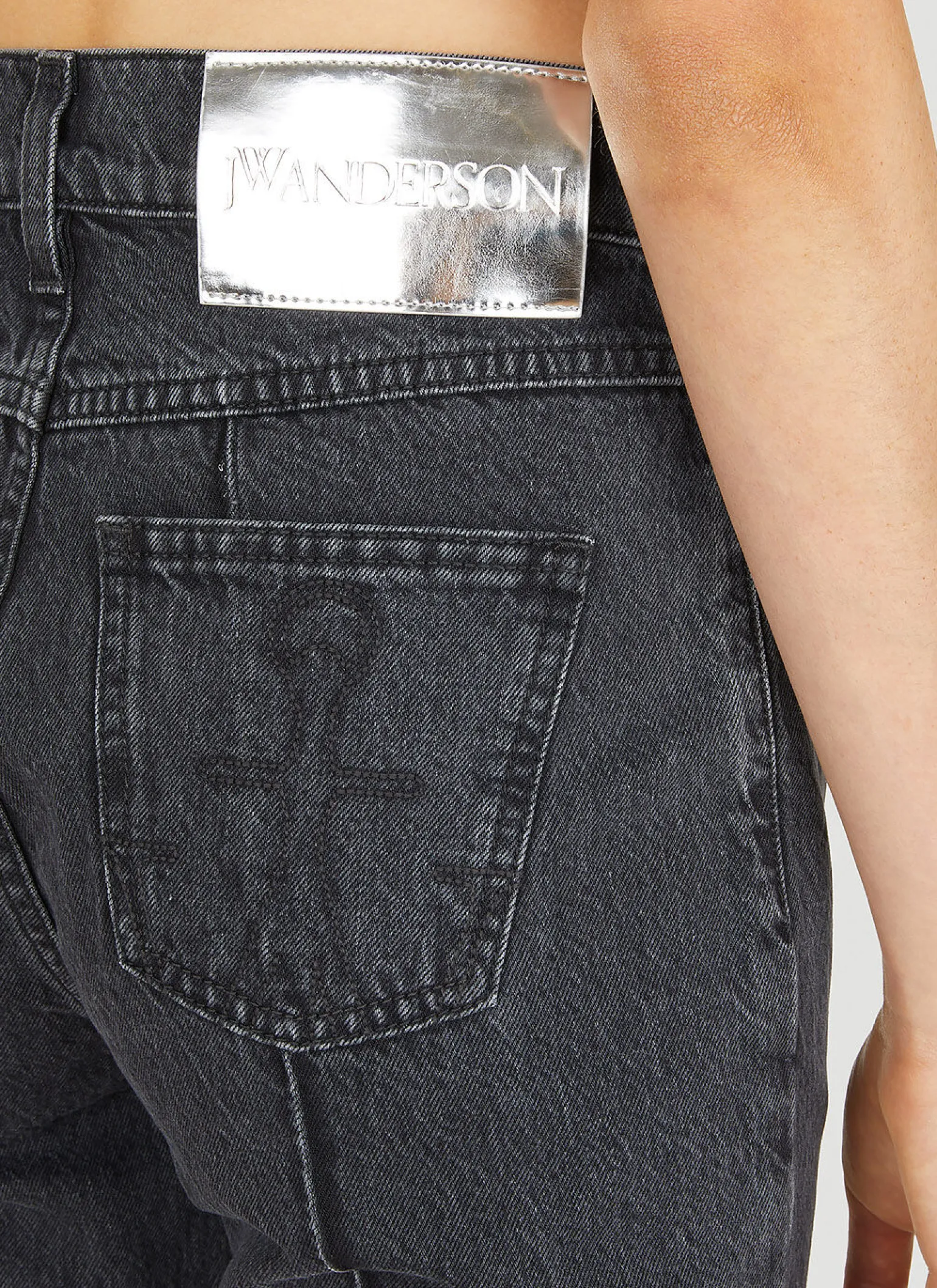 Chain Link Slim Fit Jeans