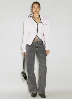 Chain Necklace Cardigan