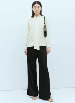 Chained Gg Jacquard Silk Shirt