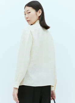 Chained Gg Jacquard Silk Shirt