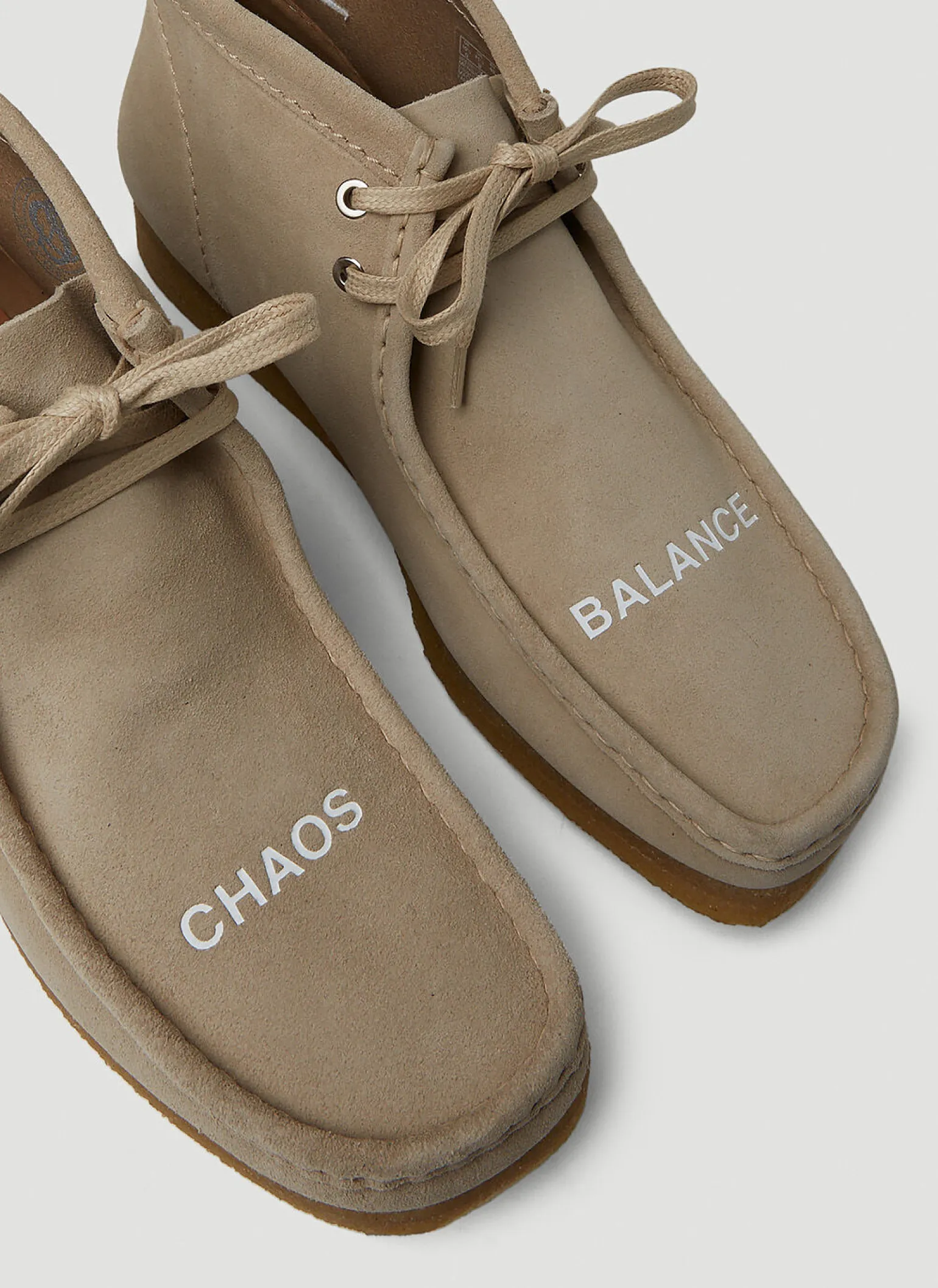 Chaos Balance Wallabee Shoes