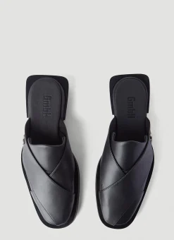 Chappal Faux-Leather Mules