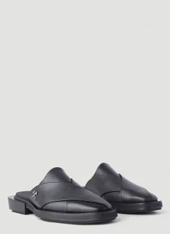 Chappal Faux-Leather Mules