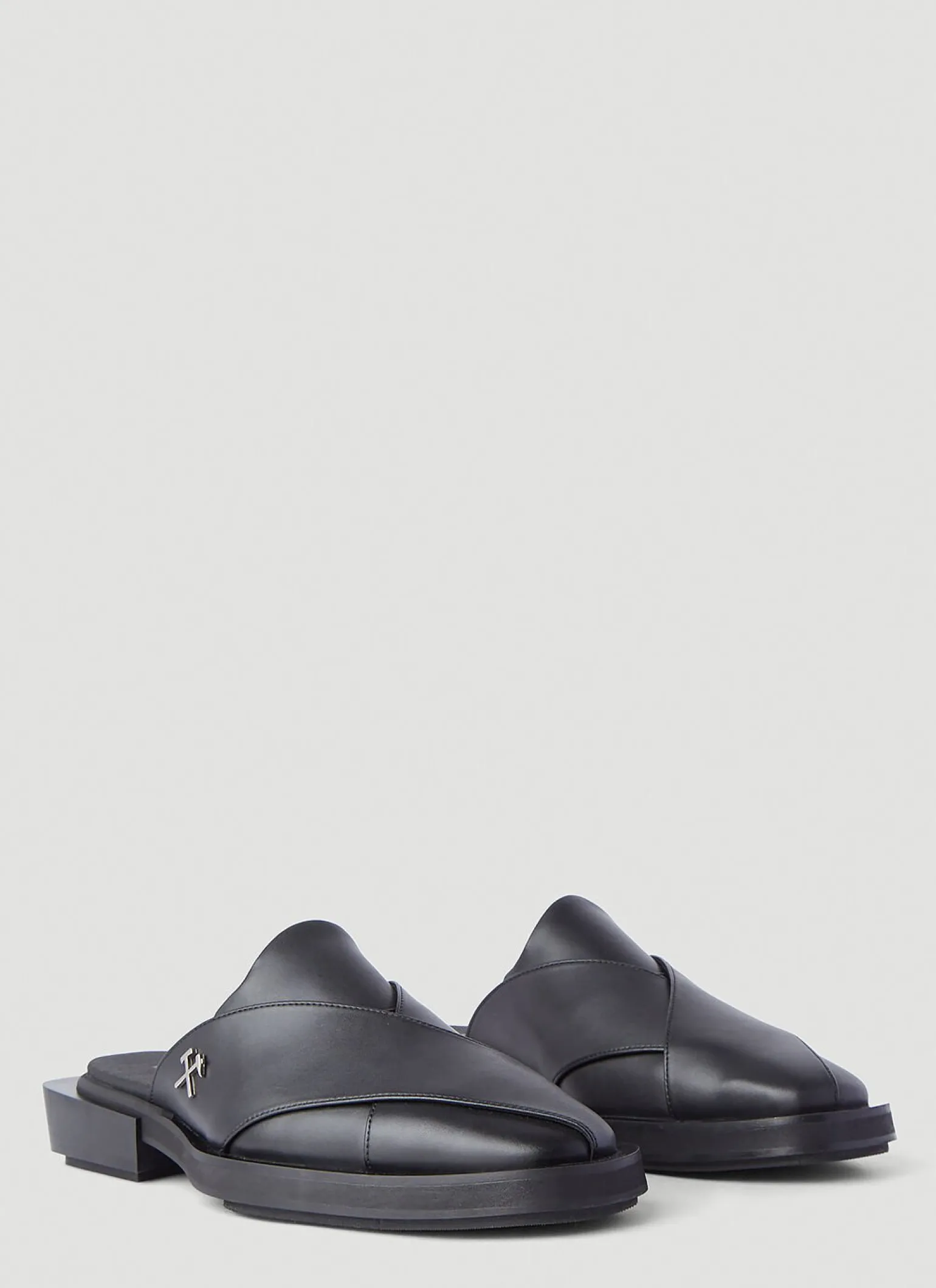 Chappal Faux-Leather Mules