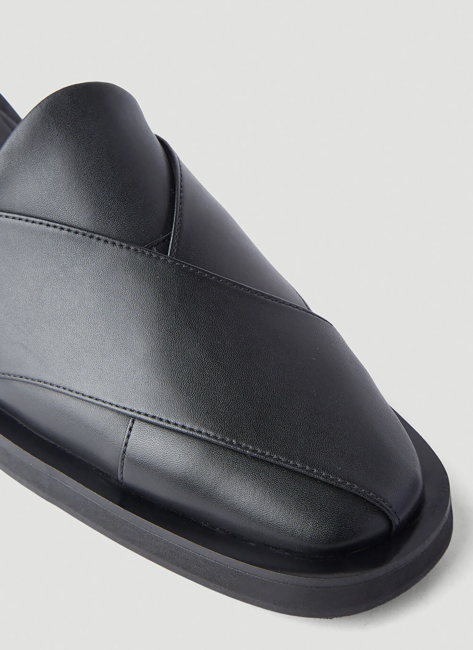 Chappal Faux-Leather Mules