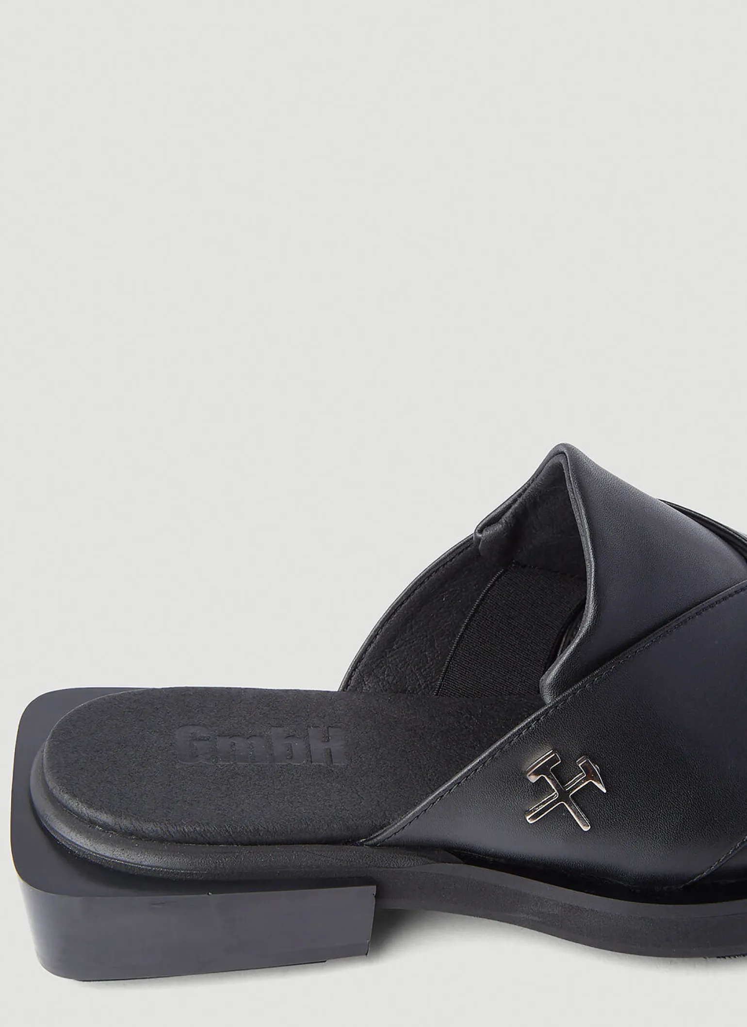 Chappal Faux-Leather Mules
