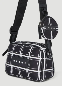Check Camera Crossbody Bag
