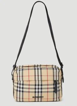 Check Crossbody Bag