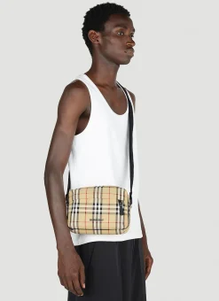 Check Crossbody Bag