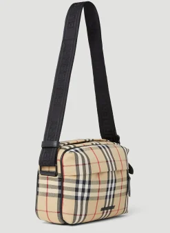 Check Crossbody Bag