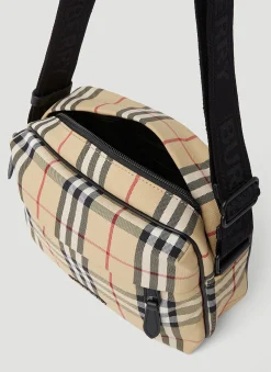Check Crossbody Bag