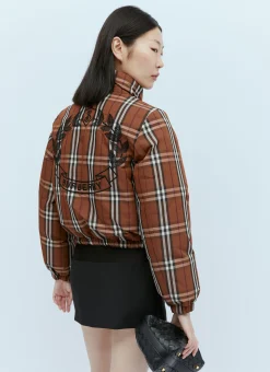 Check Down Puffer Jacket