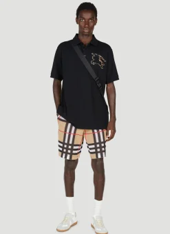 Check Ekd Cotton Pique Polo Shirt