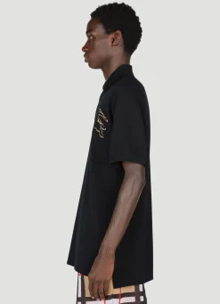 Check Ekd Cotton Pique Polo Shirt