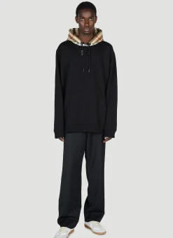 Check Hooded Sweatshirt