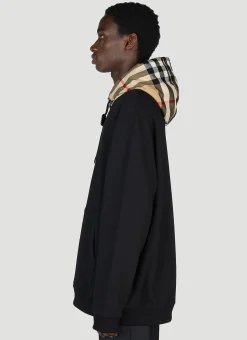 Check Hooded Sweatshirt