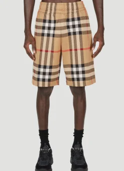 Check Jacquard Bermuda Shorts