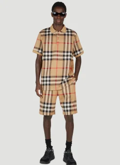 Check Jacquard Bermuda Shorts