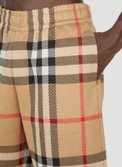Check Jacquard Bermuda Shorts