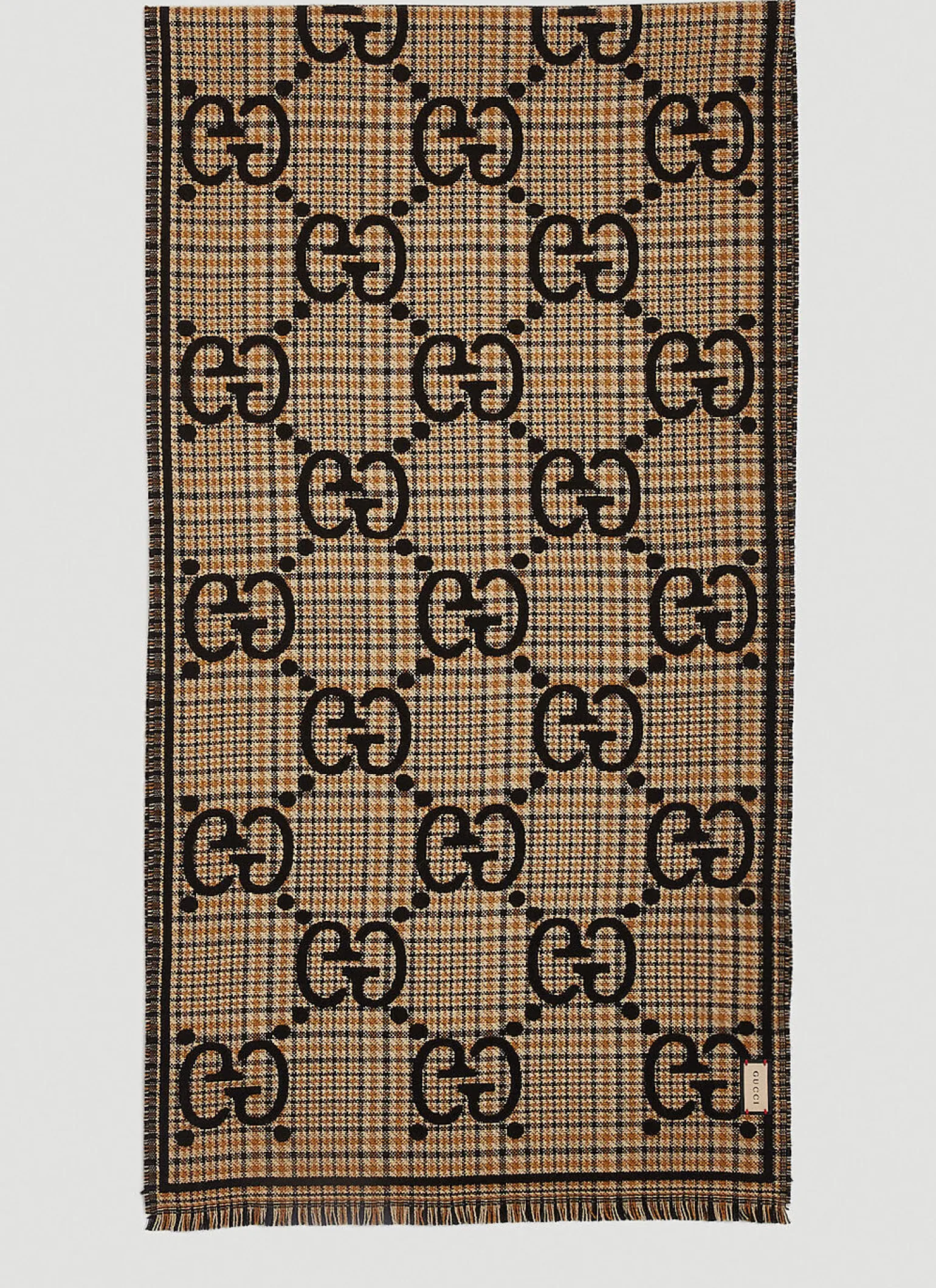 Check Jacquard Scarf