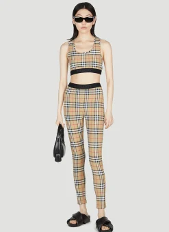 Check Leggings