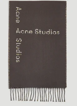 Check Logo Scarf