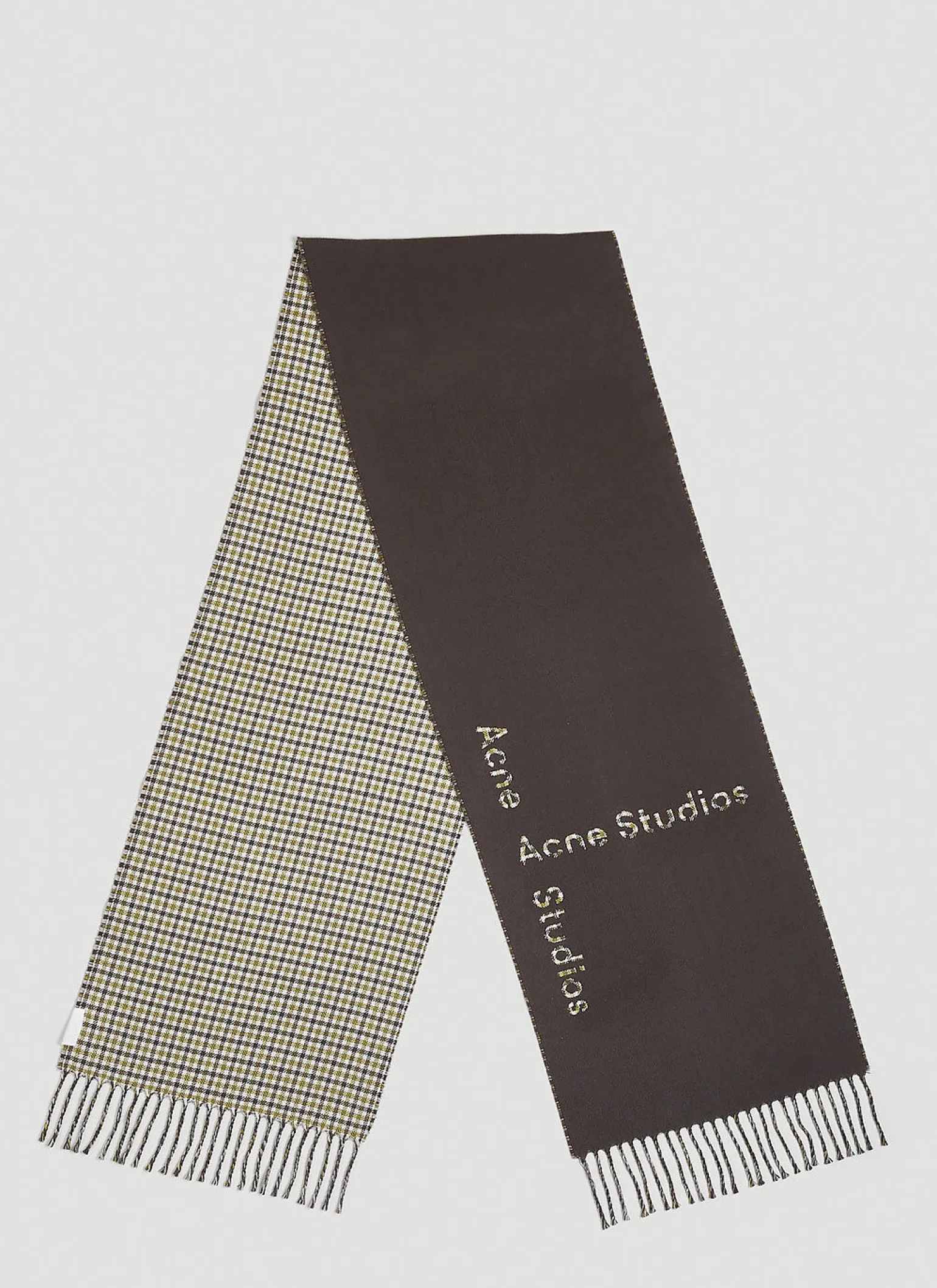 Check Logo Scarf