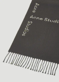 Check Logo Scarf