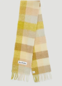 Check Logo Scarf