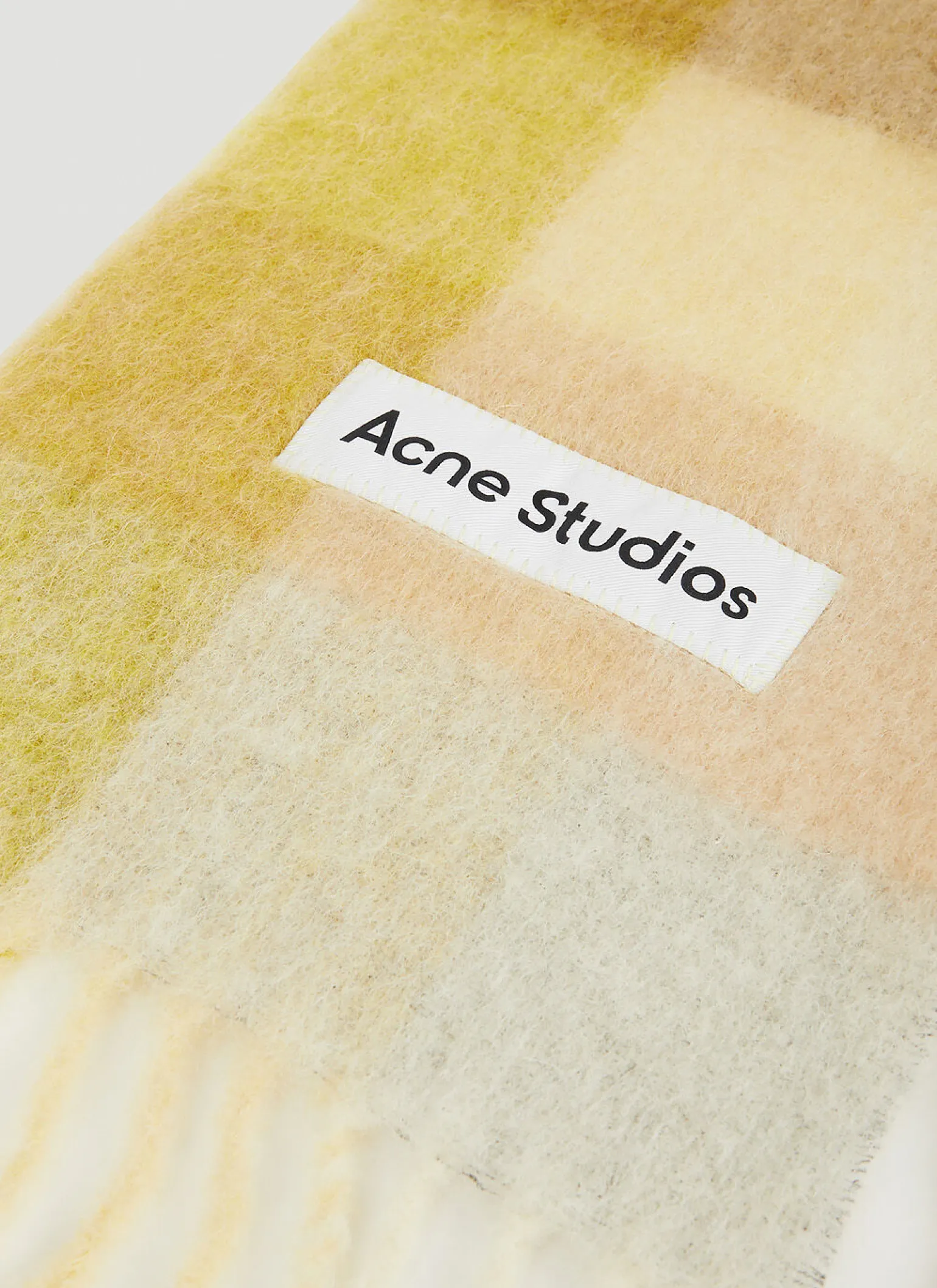 Check Logo Scarf