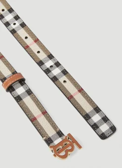 Check Monogram Belt