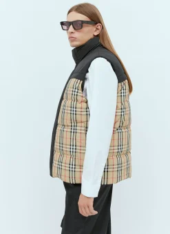 Check Panel Reversible Gilet