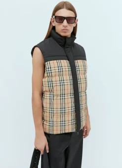 Check Panel Reversible Gilet