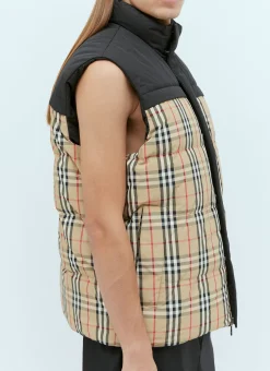 Check Panel Reversible Gilet