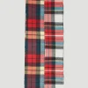 Check Wool Scarf