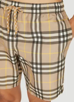 Checked Swim Shorts