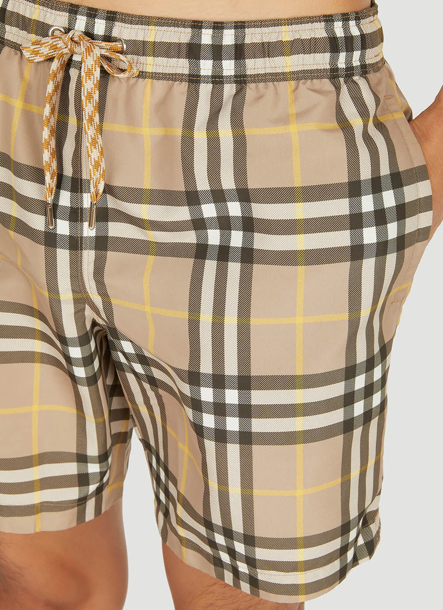 Checked Swim Shorts
