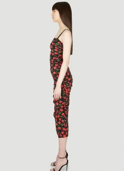 Cherry Midi Dress