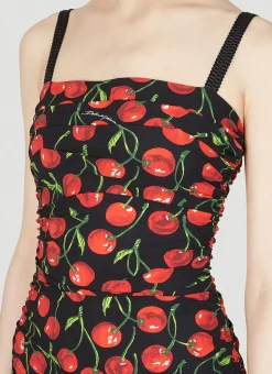Cherry Midi Dress