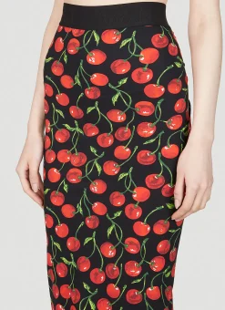 Cherry Pencil Skirt